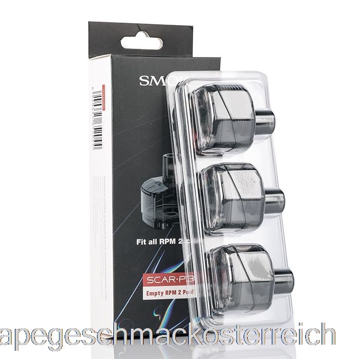 Smok Scar-P3 Ersatz-Pods, Rpm, 2 Pods, Vape-Geschmack